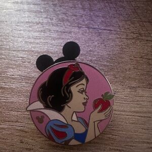 Disney Snow White Pink and Blue Enamel Pin